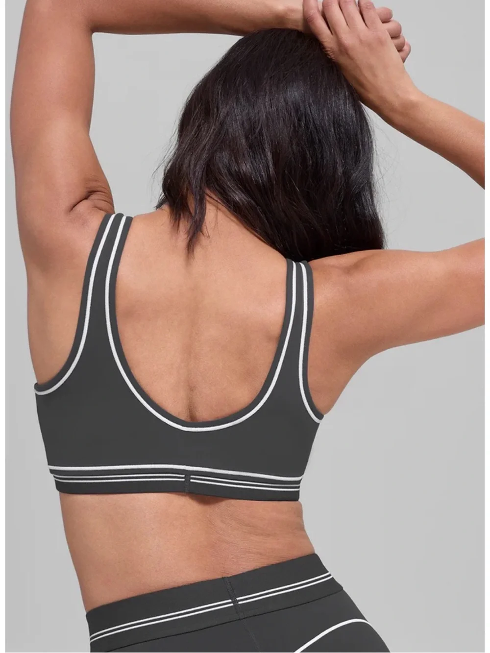New Alo Yoga Heartthrob Airbrush Sports Bra Medium Athleisure Soft Comfortable